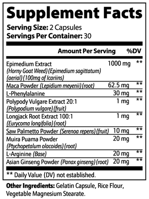 Horny Goat Weed Blend