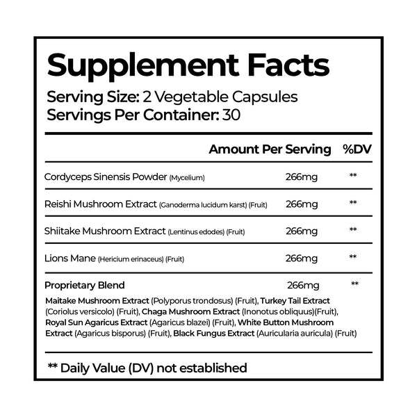 Mushroom Complex 10 X