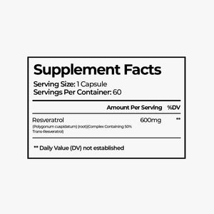 Resveratrol 50% 600mg