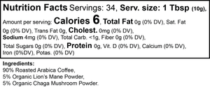 Vitality Mushroom Coffee (Medium Roast)