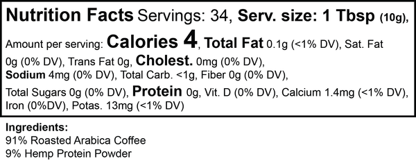 Hemp Harvest Coffee (Medium Roast)
